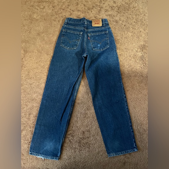 Rare - Vintage Levi's Denim Jeans - 550 Relaxed Fit Student - W27 L28 - Picture 5 of 8